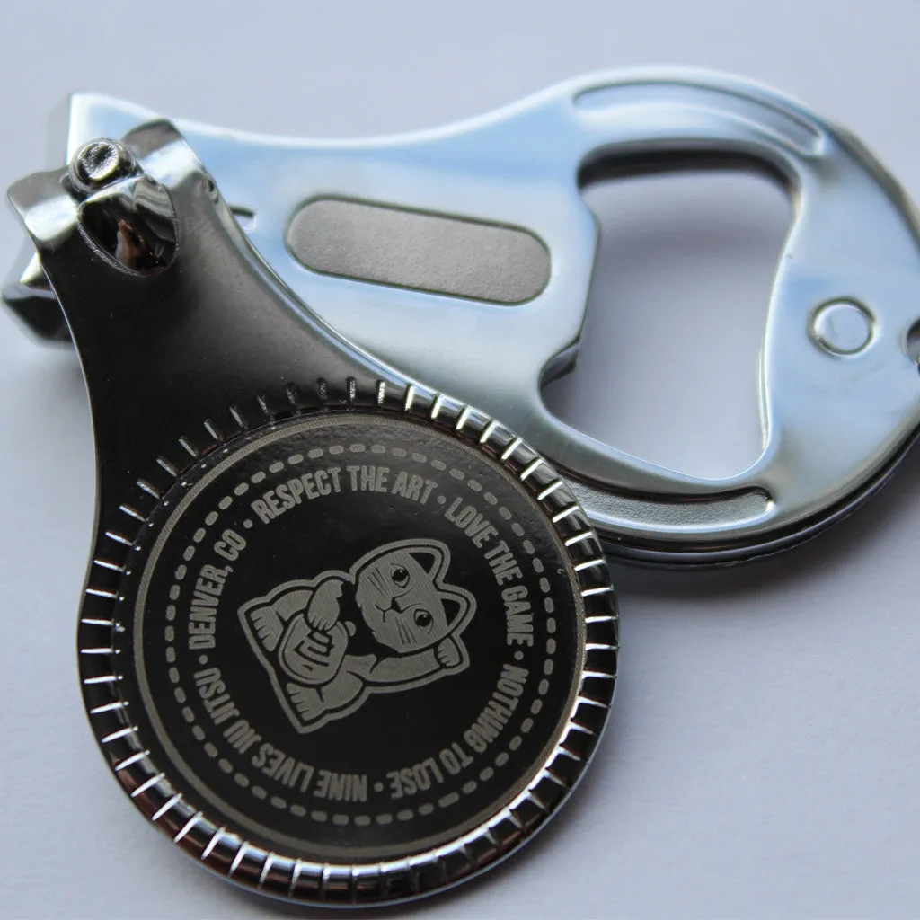 Laser Engraved Nail Clipper, Key Chain and Bottle Opener