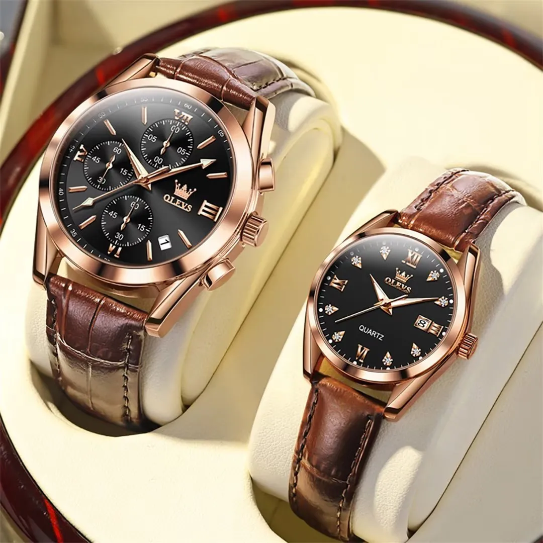 Lavish Leather Women's Timepiece
