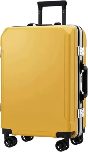 Luggage Suitcases With Wheels Usb Charging Port Suitcases Tsa Combination Lock With Universal Wheels Luggage Safe Suitcase Spinner Luggages (Color : A, Size : 22 in)