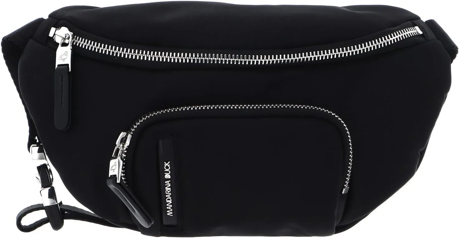 Mandarina Duck Womens Hunter Bum Bag Black, black, OneSize