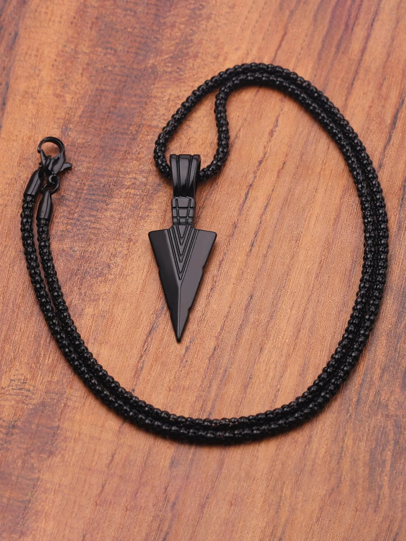 Men Arrow Charm Necklace Alloy for Jewelry Gift and for a Stylish Look