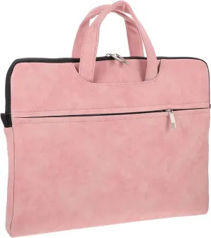 Mikikit 1pc Stylish Women Cross Body Laptop Bag Shockproof Sleeve Pouch with Lining for Safe Travel Lightweight Design for Office Leisure and Business Use