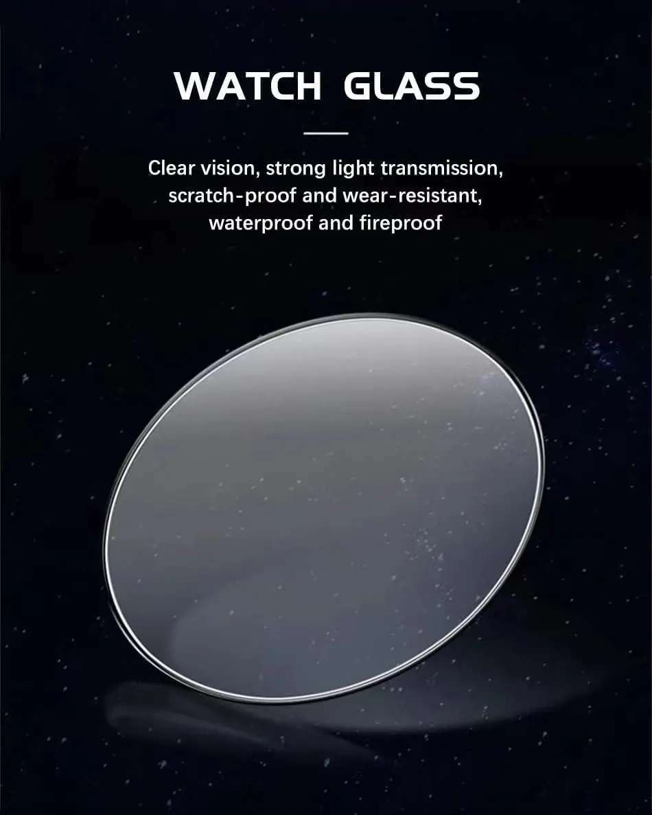 MINILUJIA 30M Waterproof Men World Map Watches Creative Wristwatch with Earth Globe Moon Sun Rotating Eye catching Cool Unique Square Dial Mens Watches with Watch Box