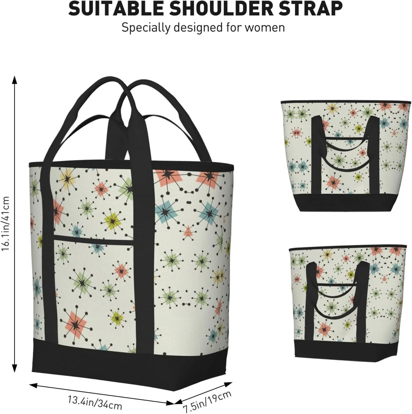 Modern Thermal insulation cooling bag female beach bag with adjustable shoulder strap,suitable for adults