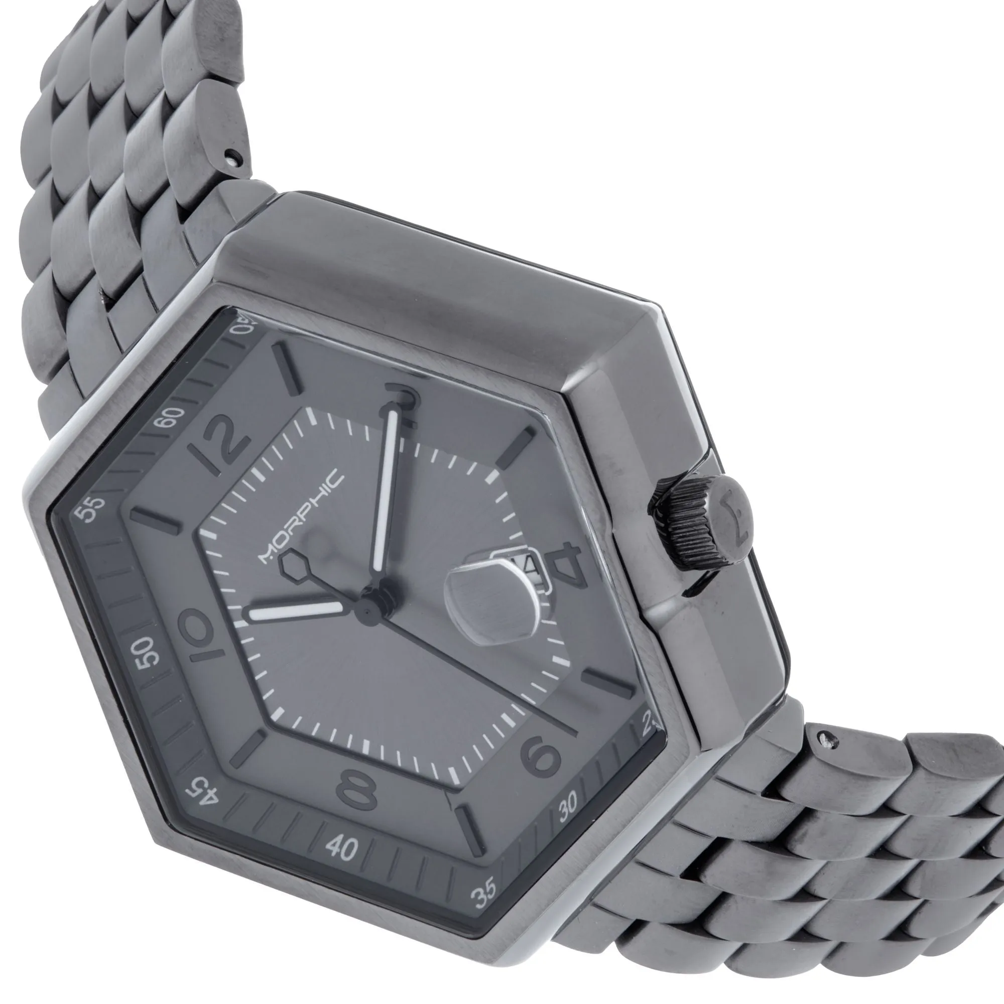 Morphic M96 Series Bracelet Watch w/Date