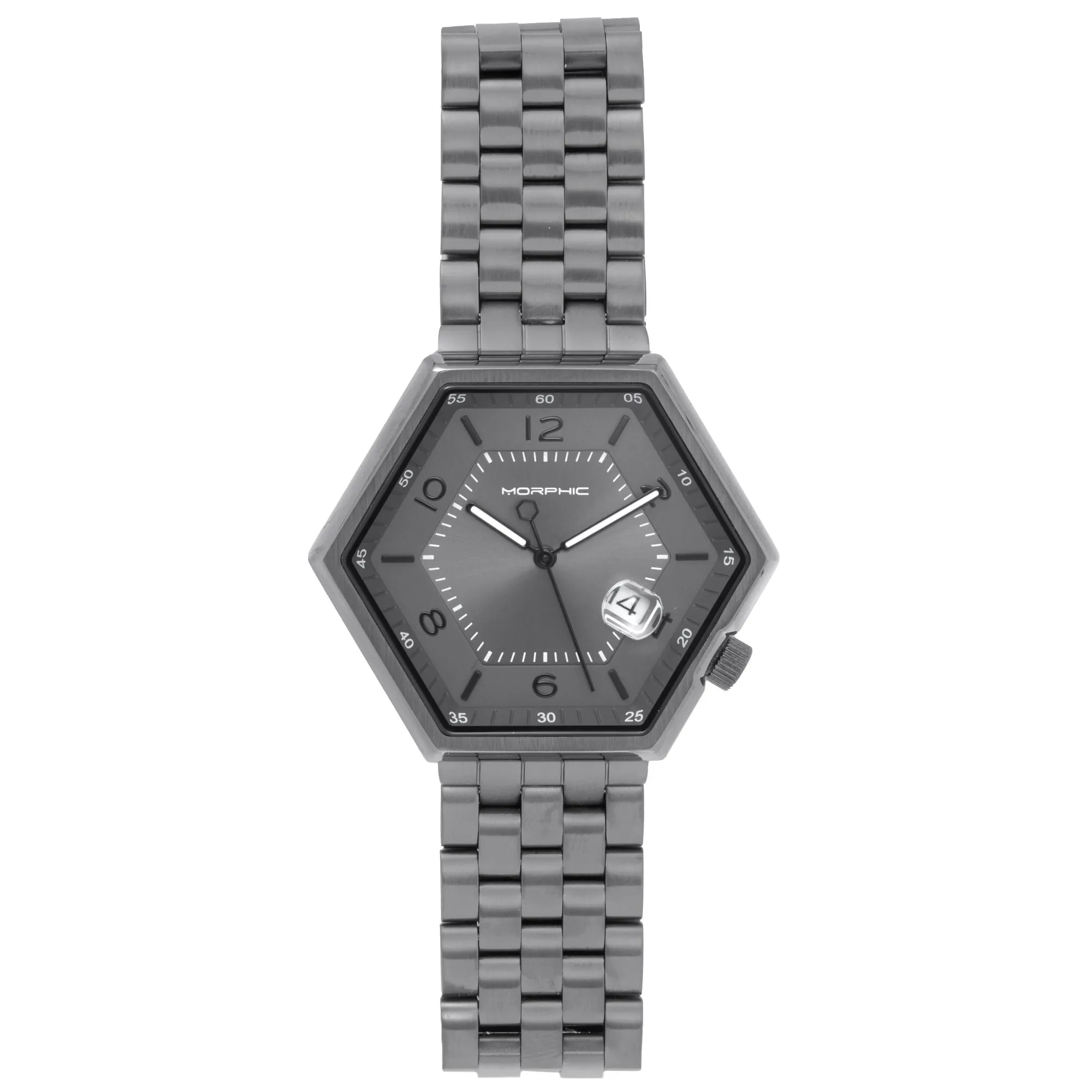Morphic M96 Series Bracelet Watch w/Date