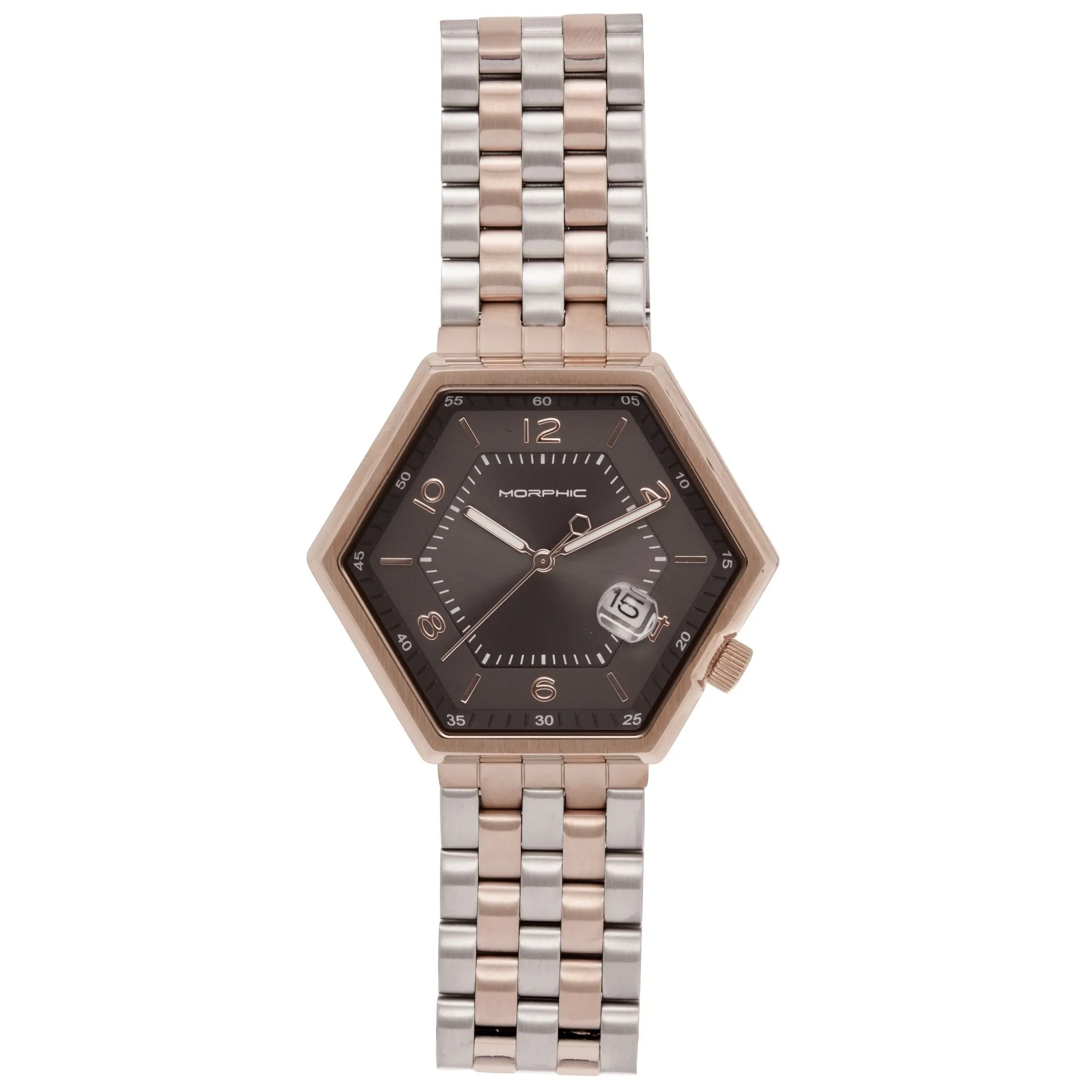 Morphic M96 Series Bracelet Watch w/Date