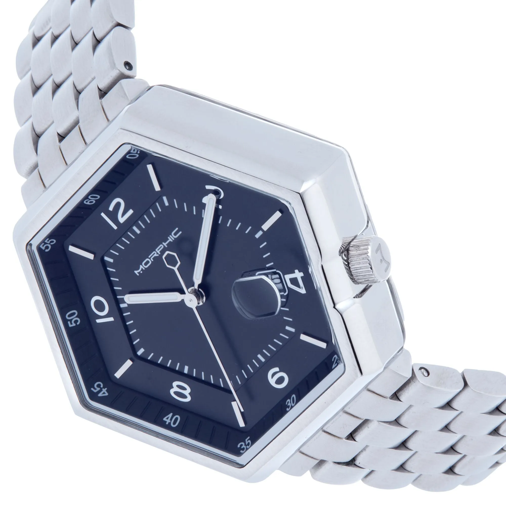 Morphic M96 Series Bracelet Watch w/Date