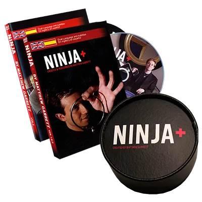 Ninja  Deluxe BLACK (Gimmicks & DVD) by Matthew Garrett