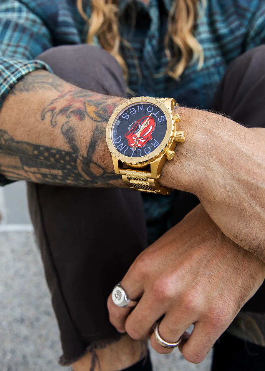 Nixon Rolling Stones 51-30 - Gold / Black