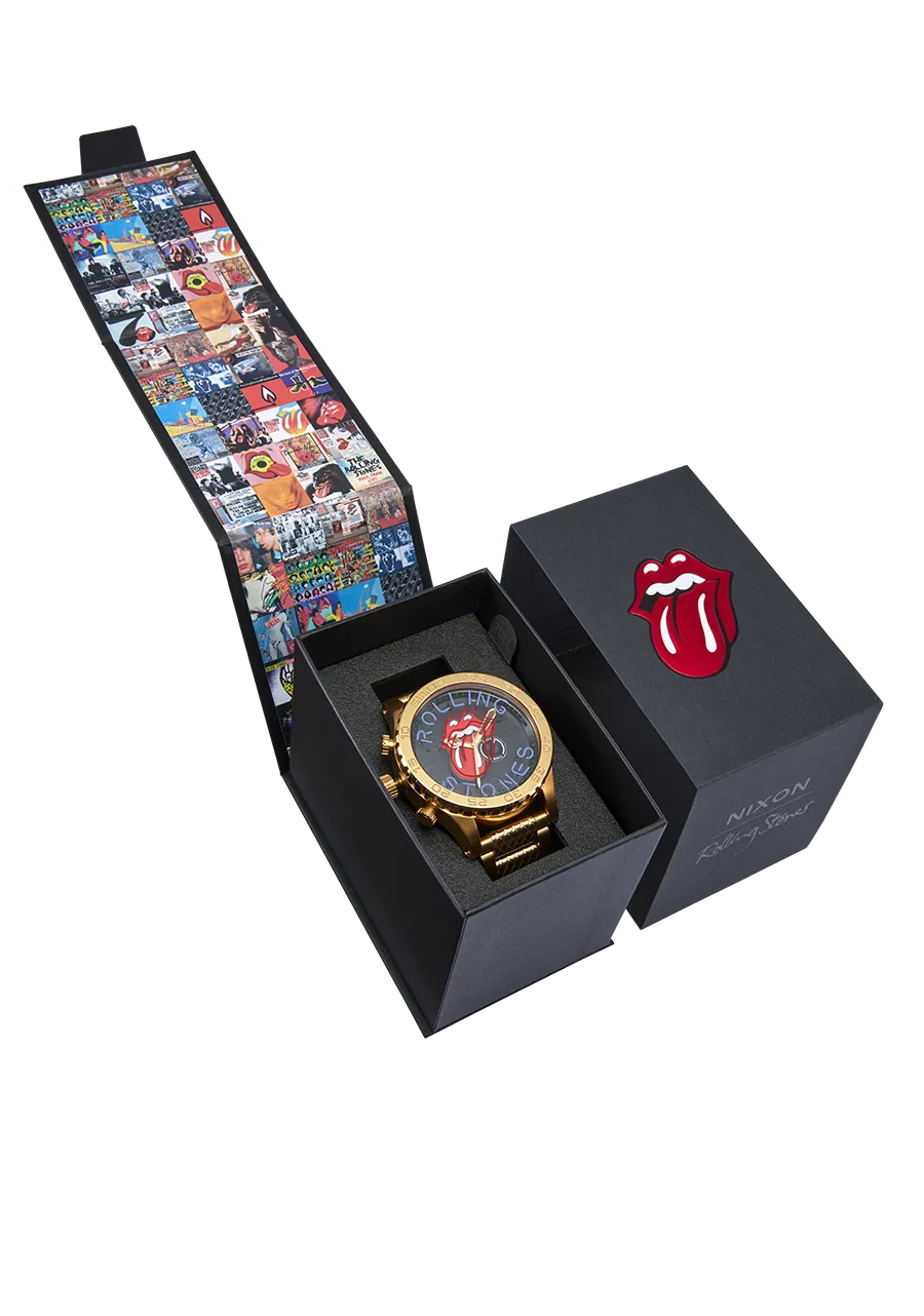Nixon Rolling Stones 51-30 - Gold / Black