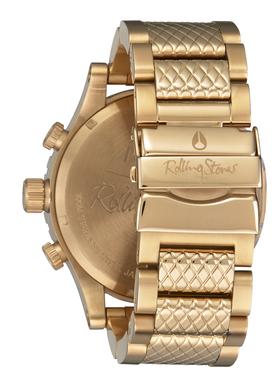 Nixon Rolling Stones 51-30 - Gold / Black