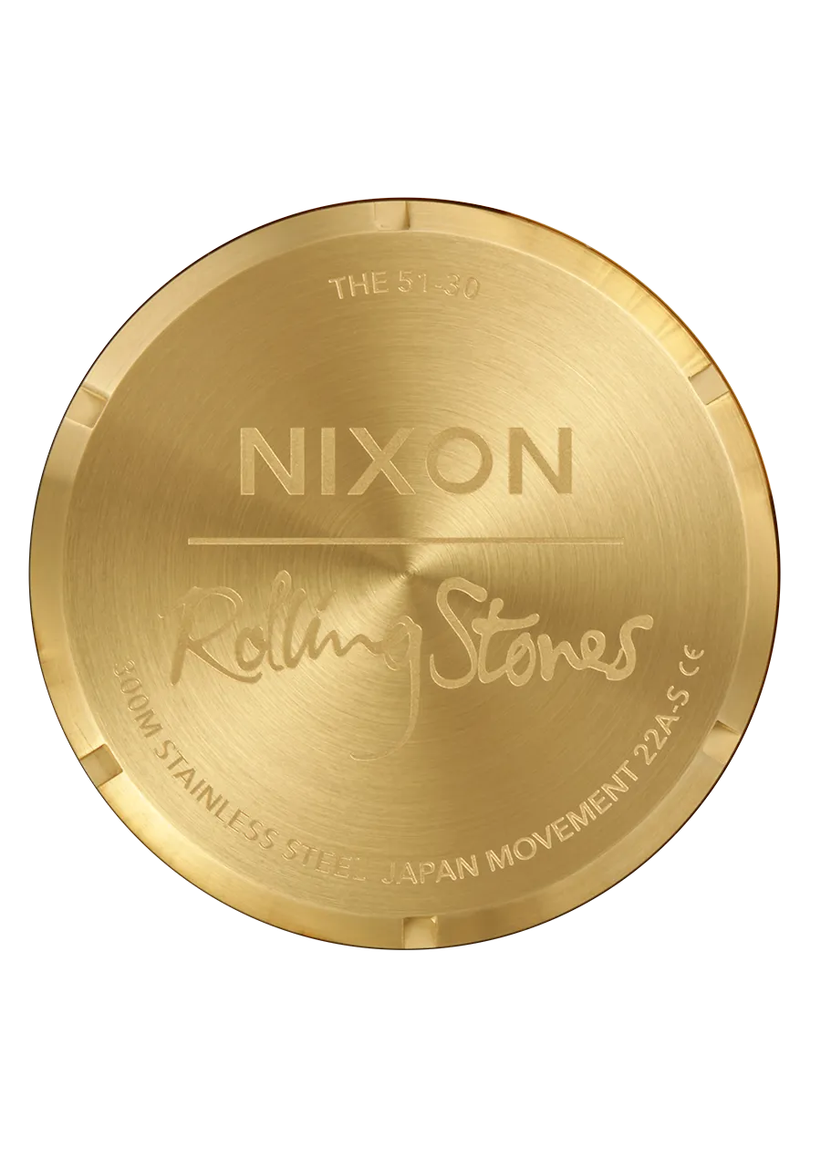 Nixon Rolling Stones 51-30 - Gold / Black