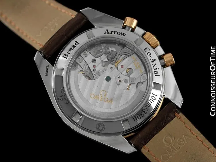Omega Speedmaster 1957 Broad Arrow Co-Axial Chronograph, Stainless Steel & 18K Rose Gold