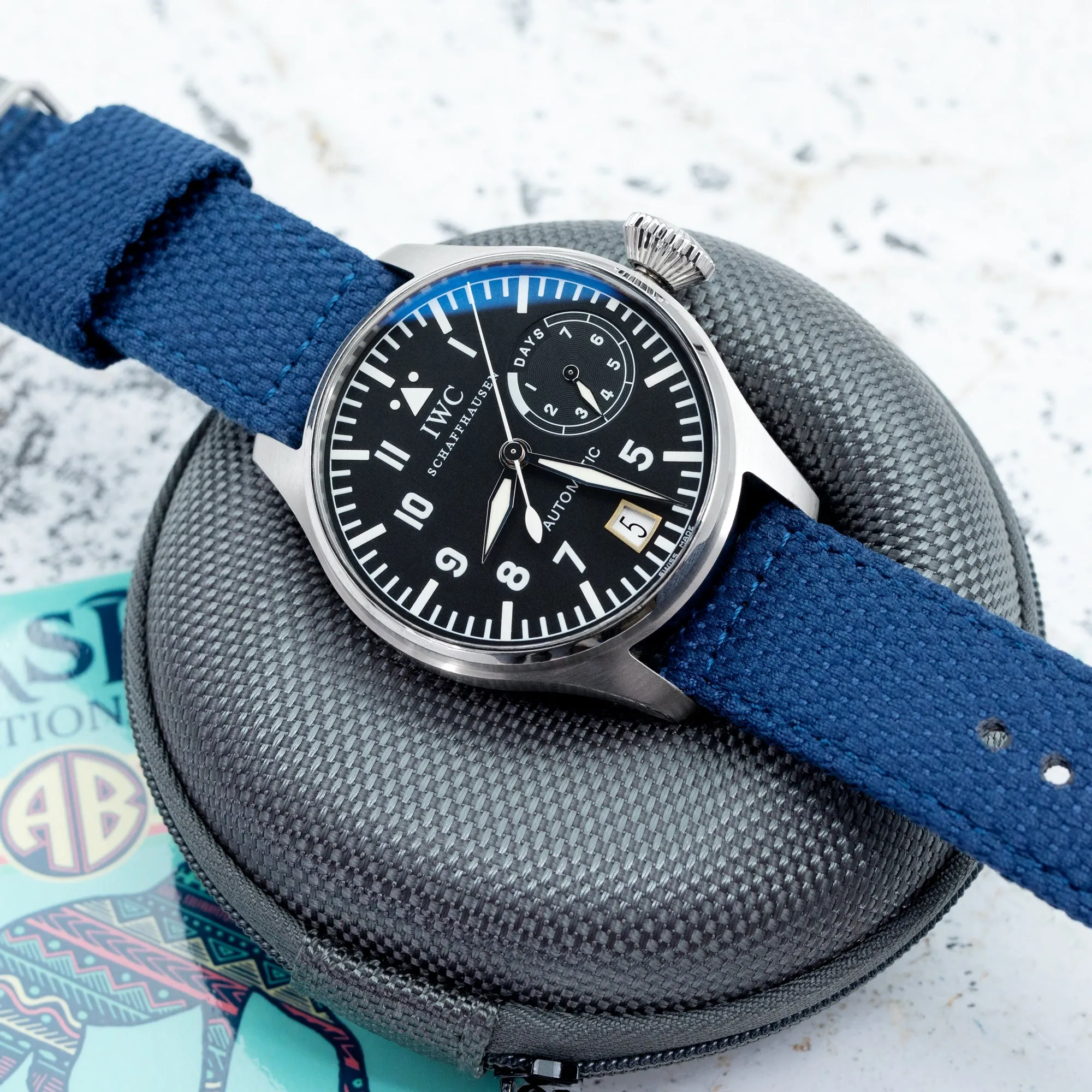 Q.R. 2-pcs Premium Nylon weaved, Navy Blue