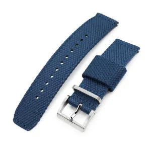 Q.R. 2-pcs Premium Nylon weaved, Navy Blue