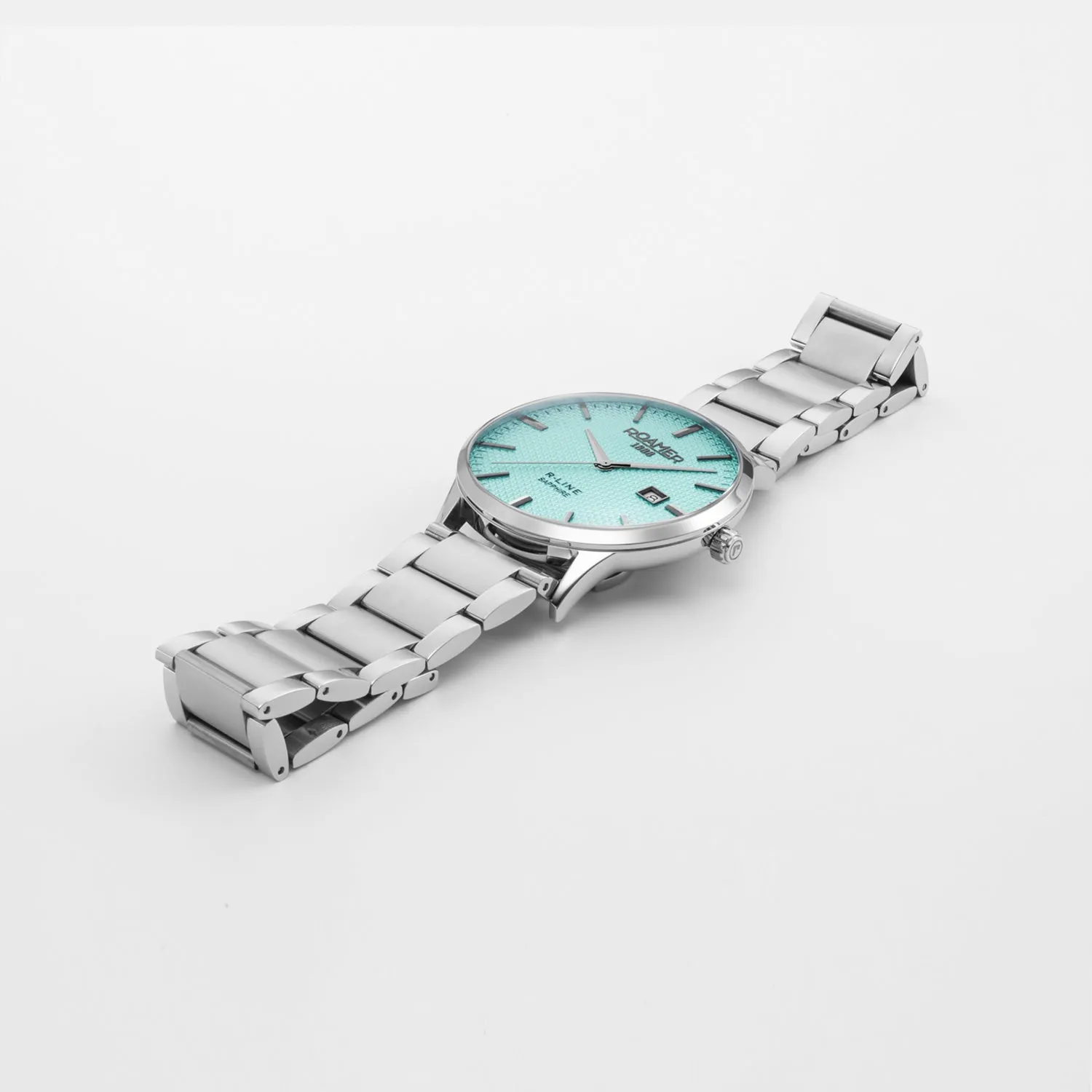 Quartz Men's Sky Blue Analog Stainless Steel Watch 718833 41 05 20