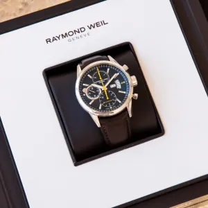 Raymond Weil Freelancer Stainless Steel  Chronograph Watch 42 mm