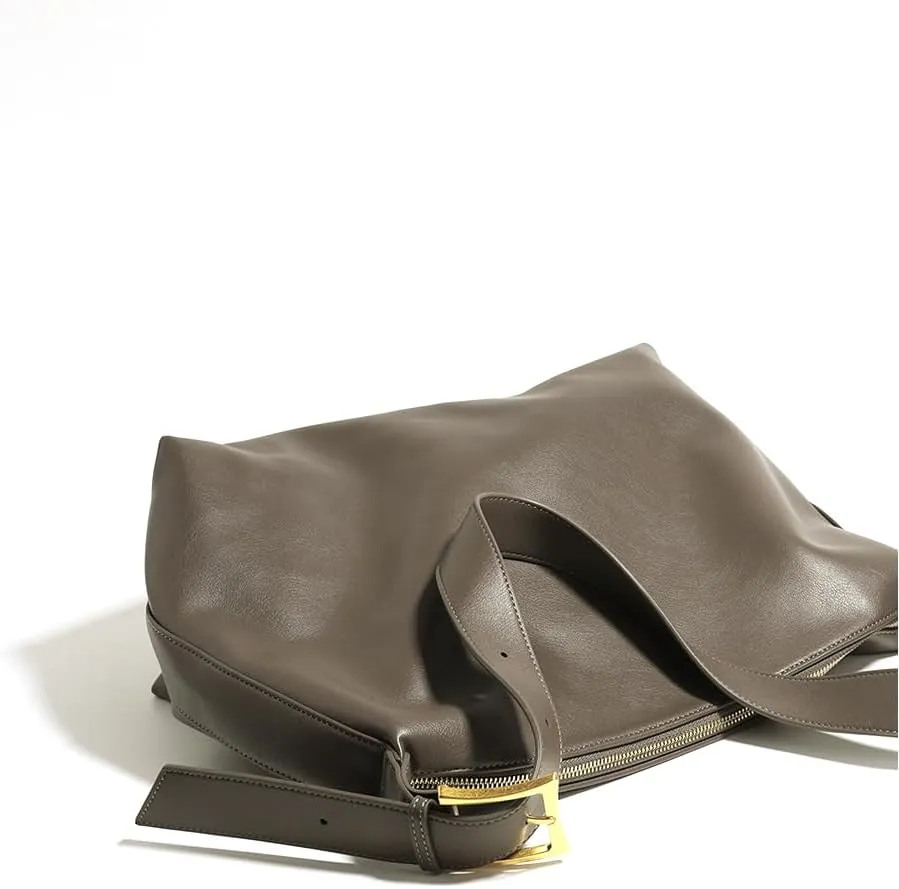 Ruby Lil Women's Vintage Hobo Bags, Vegan Soft Leather Crossbody Bags, Adjustable Shoulder Strap Hobo Handbag