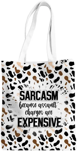 Sarcastic Funny Gifts Tote Bag for Women, Reusable Grocery Bags for Girls Mom Appreciation Christmas Birthday