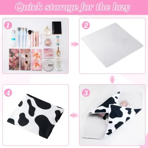 Self-Adhesive Makeup Bag, Large Capacity, Keep Everything Organized