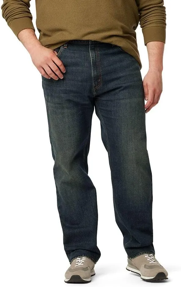 Signature by Levi Strauss & Co. Gold Label Men's Relaxed Fit Flex Jeans