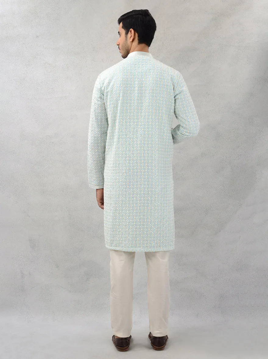 Sky Blue Kurta Pajama | TULA
