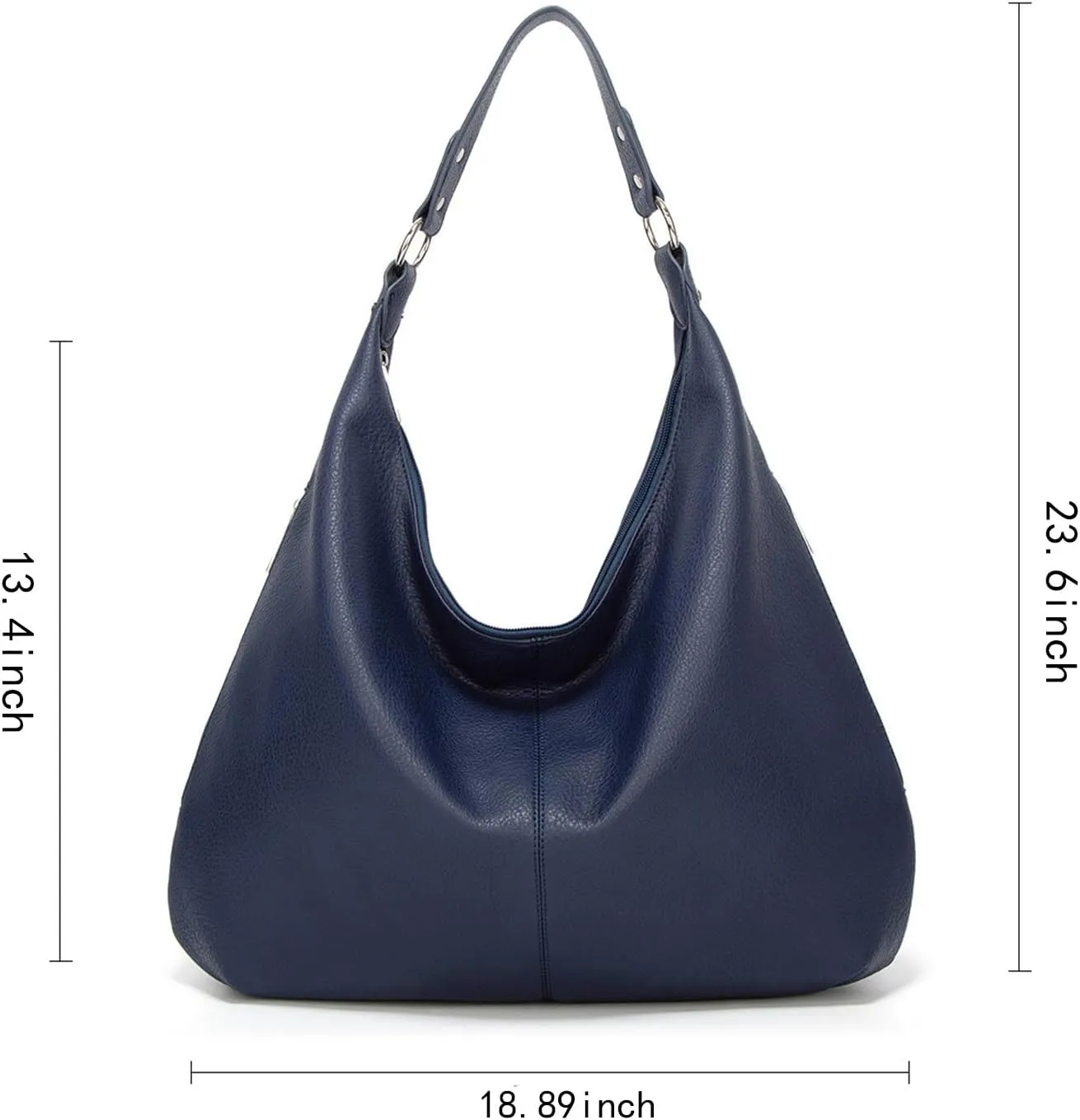 Slouchy Hobo for Women Soft Faux Leather Top Handle Shoulder Bags Large Tote Bag Ladies Purses and Handbags