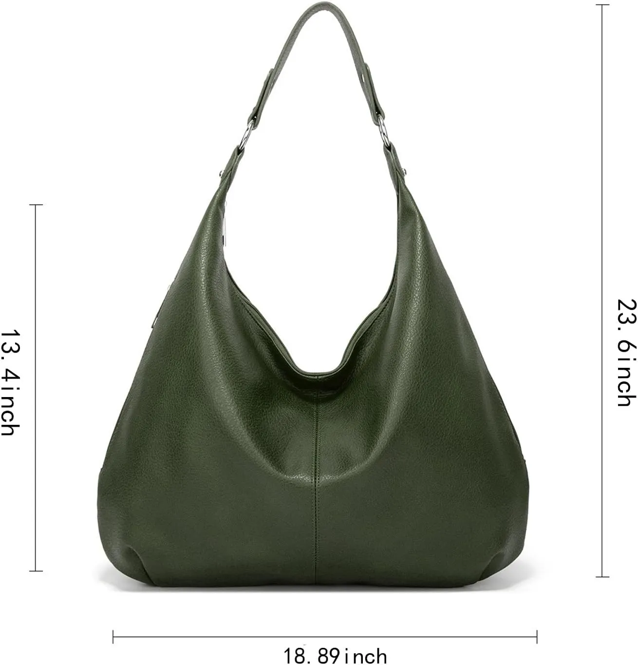 Slouchy Hobo for Women Soft Faux Leather Top Handle Shoulder Bags Large Tote Bag Ladies Purses and Handbags