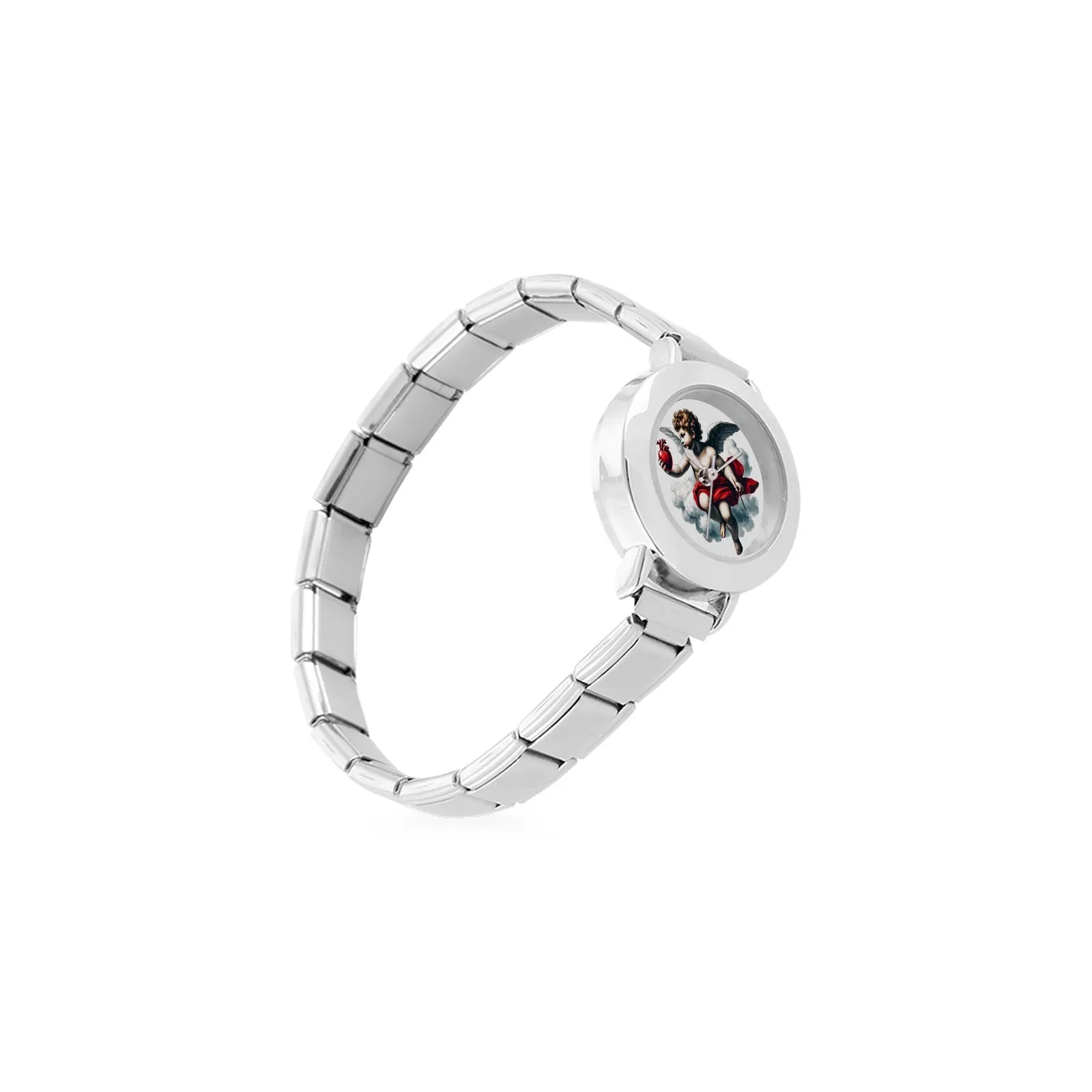 smiley face classic watch copy Women's Italian Charm Watch(Model 107)
