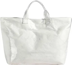 Stellaya Womens Letters Print Tote Bag, New Women's PVC Kraft Paper Tote Bag