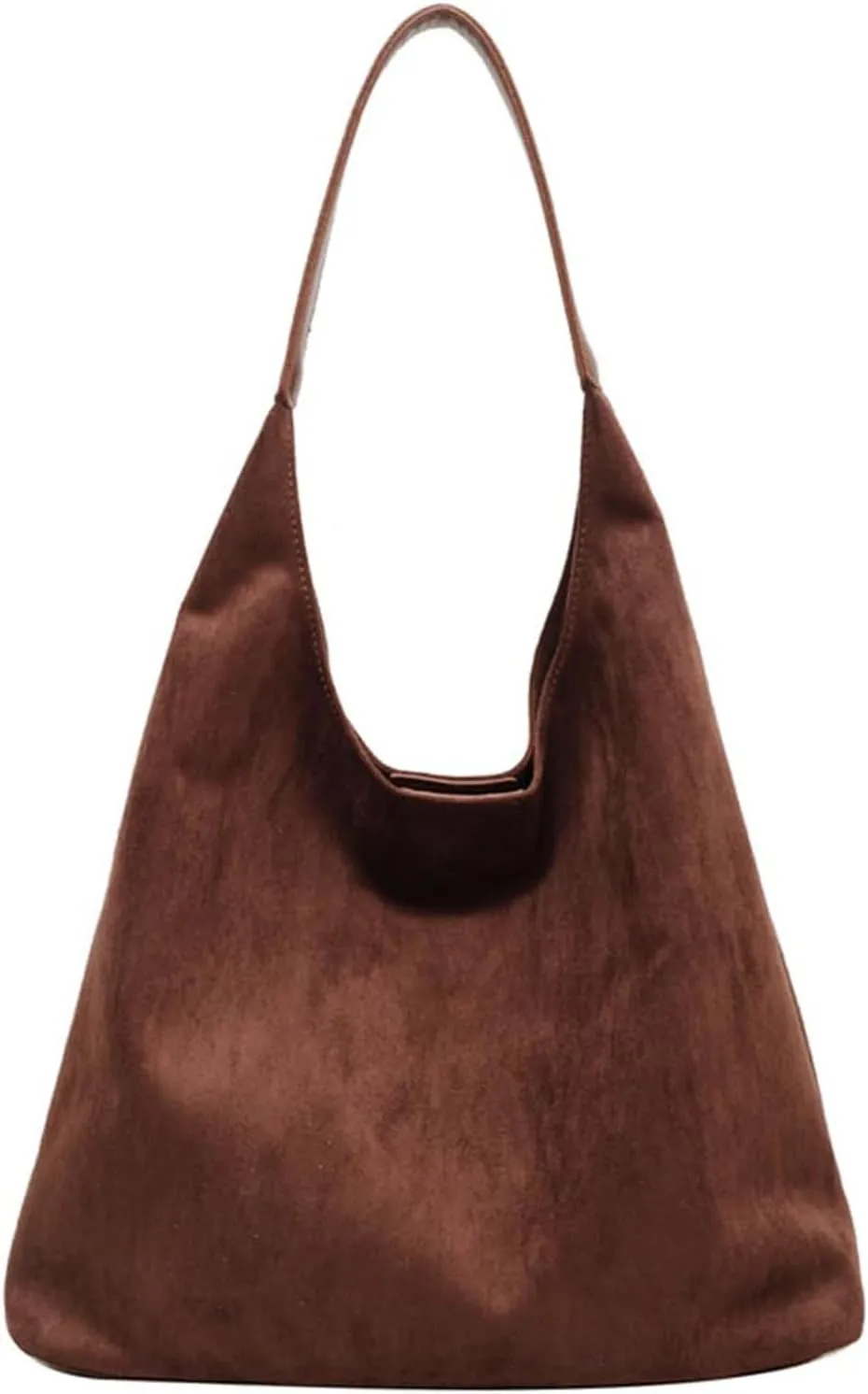 Suede Tote Bags for Women, Slouchy Faux Suede Bag Hobo Handbags, Suede Purse Shoulder Bag