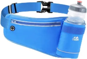 SUPVOX Lightweight Running Vest Water Bottle Phone Storage Waist Pack Compact Outdoor Waist Bag for Activities