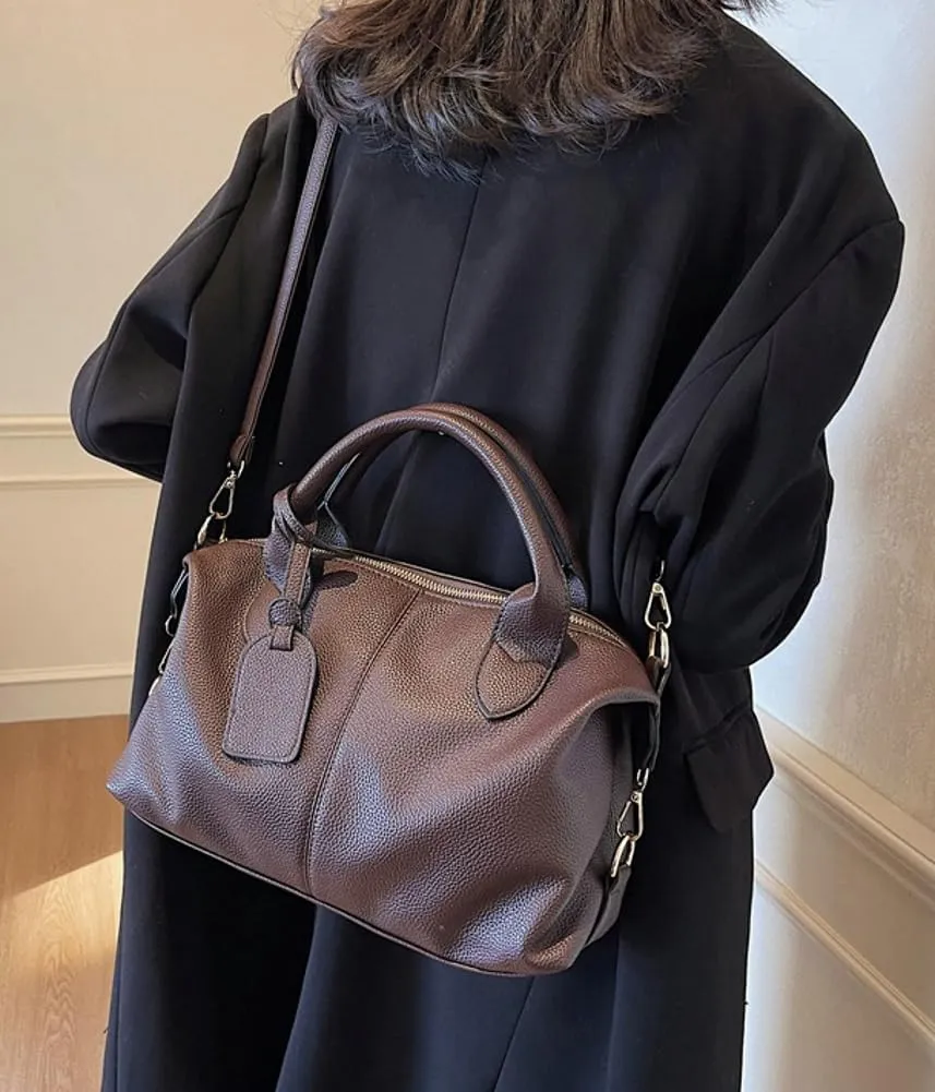 Top Handle Bags for Women Soft Leather Handbag Clutch Tote Bag Shoulder Satchels Purse Crossbody Bags Pillow Purse