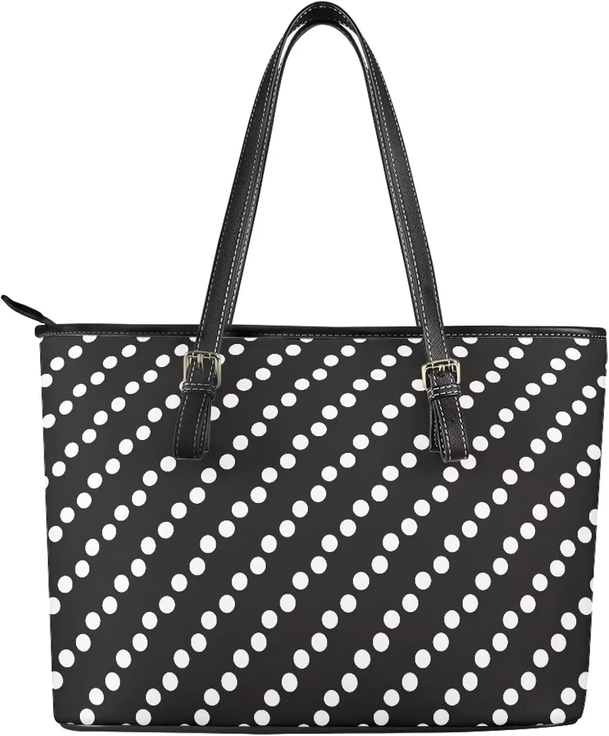 Tote Bags PU Leather Hobo Purses Handbags Satchel for Women with Zipper Adjustable Handle Shoulder Bags Office