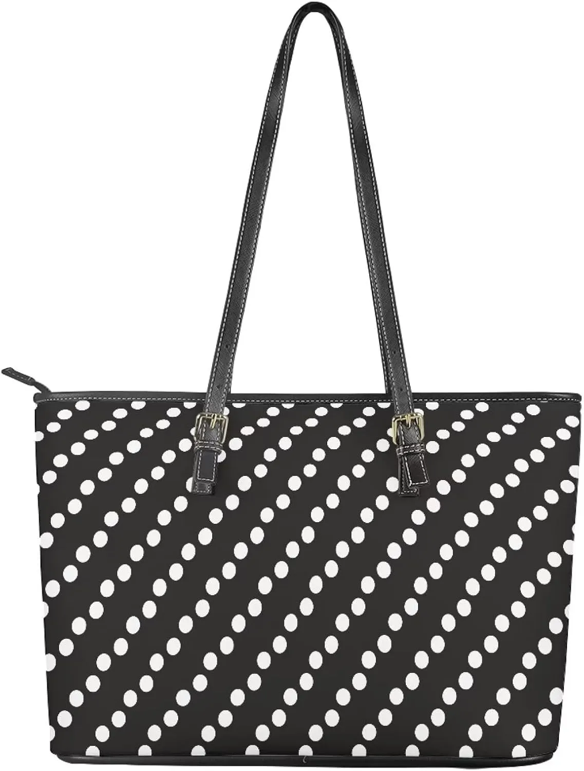 Tote Bags PU Leather Hobo Purses Handbags Satchel for Women with Zipper Adjustable Handle Shoulder Bags Office