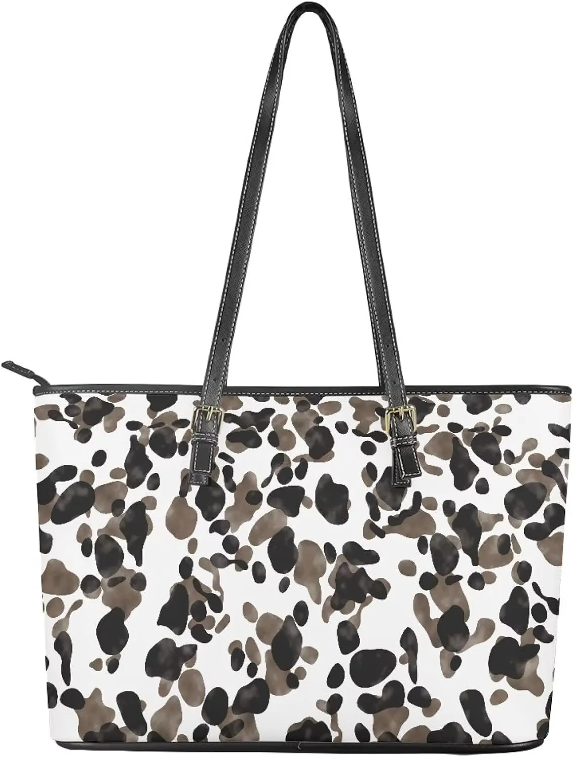 Tote Bags PU Leather Hobo Purses Handbags Satchel for Women with Zipper Adjustable Handle Shoulder Bags Office