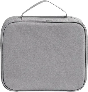 Travel Toiletry Bag for Women, Travel Cosmetic Bag for Man Gray Travel Makeup Bag Portable Cosmetic Case Large Capacity Makeup Organizer Toiletry Pouch Make Up Case for Travel Business Trips