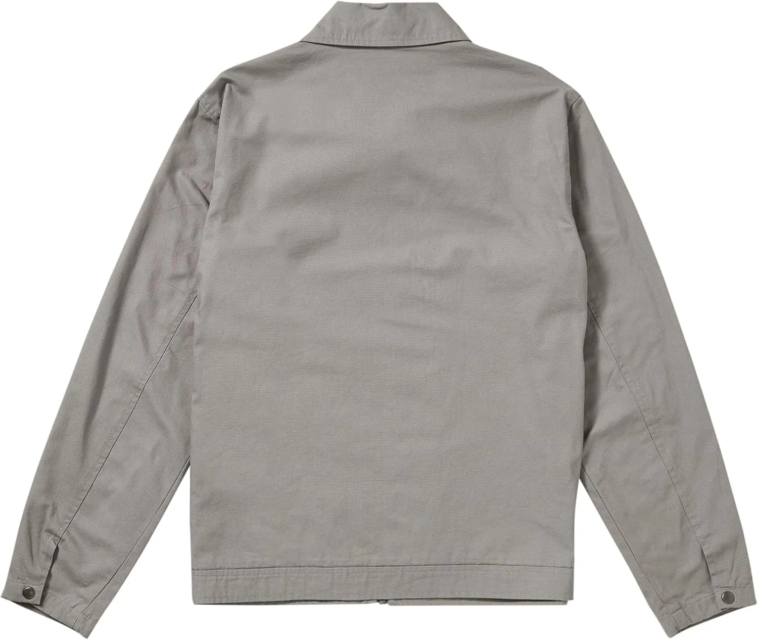 Volcom Men's Oak Drive Modern Fit Flannel Lined Zip Garage Jacket