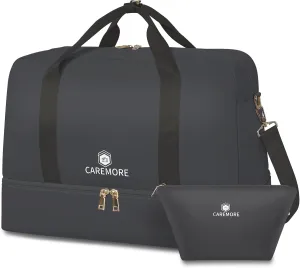 Weekender Bags for Women Travel,Duffle Bag for Men Travel with Shoe Compartment,Personal Item Bag for Airlines,Overnight Bags Carry On Tote Bag Gym Bag 21(Grey)