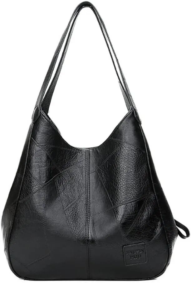 Women Retro Hobo Shoulder Bag Purse Tote Bags Soft PU Leather Handbag Satchel
