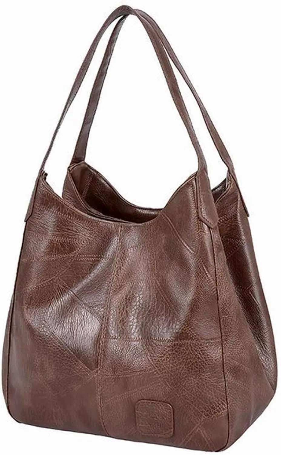 Women Retro Hobo Shoulder Bag Purse Tote Bags Soft PU Leather Handbag Satchel