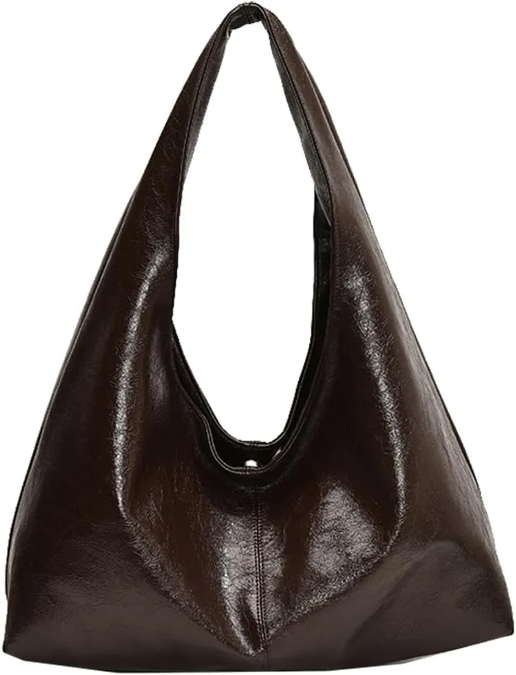 YFGBCX Tote Bags for Women Soft Vegan Leather Shoulder Slouchy Handbag Crossbody Bags Purse
